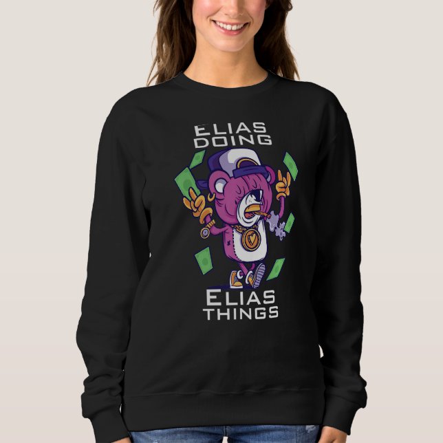 Elias doing   sweatshirt (Front)