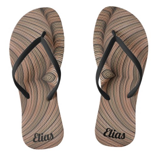 ELIAS  Shades of Brown  Original   Flip Flops