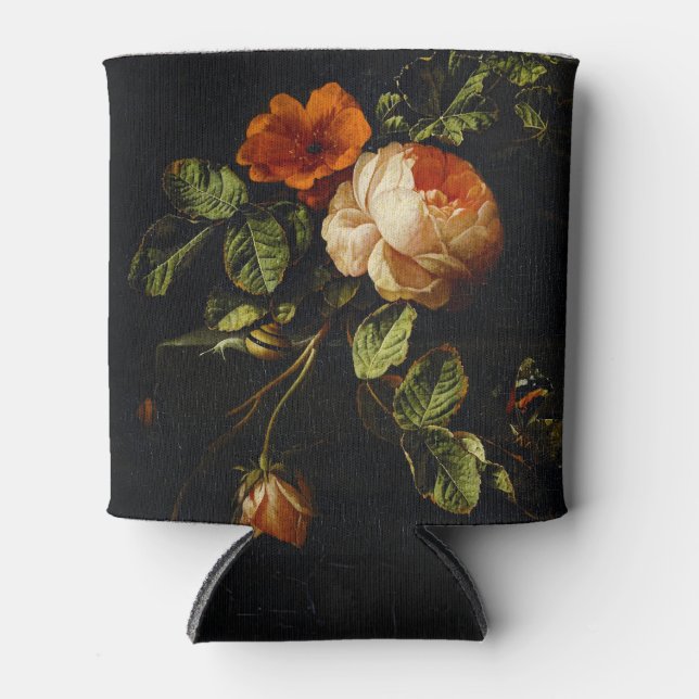 Elias van den Broeck, Still Life with Roses Can Cooler (Front)
