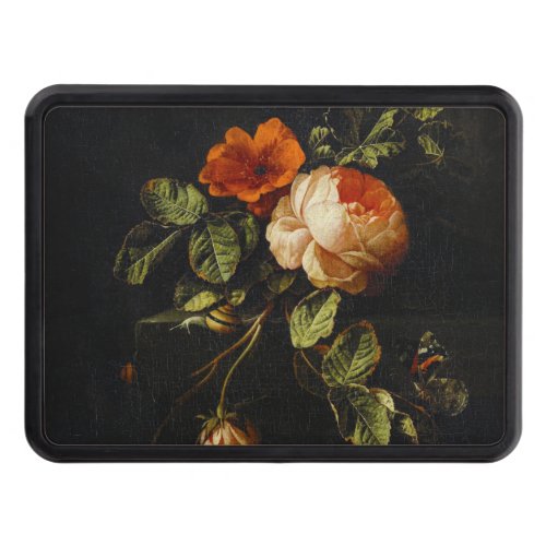Elias van den Broeck Still Life with Roses Hitch Cover