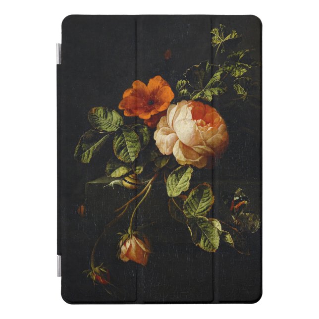 Elias van den Broeck, Still Life with Roses iPad Pro Cover (Front)