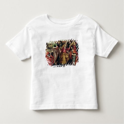Eliezer Asking for Rebecca to Marry Isaac 1562 Toddler T_shirt