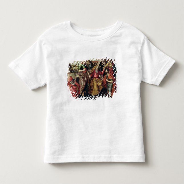 Eliezer Asking for Rebecca to Marry Isaac, 1562 Toddler T-shirt (Front)