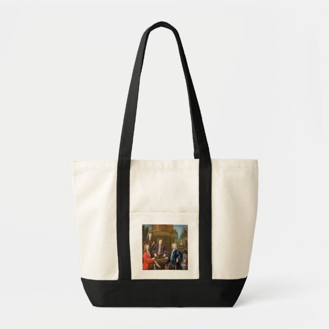 Elihu Yale (1648-1721) the second Duke of Devonshi Tote Bag (Front)
