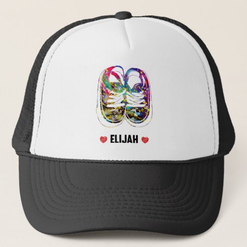 Elijah Baby Name Trucker Hat