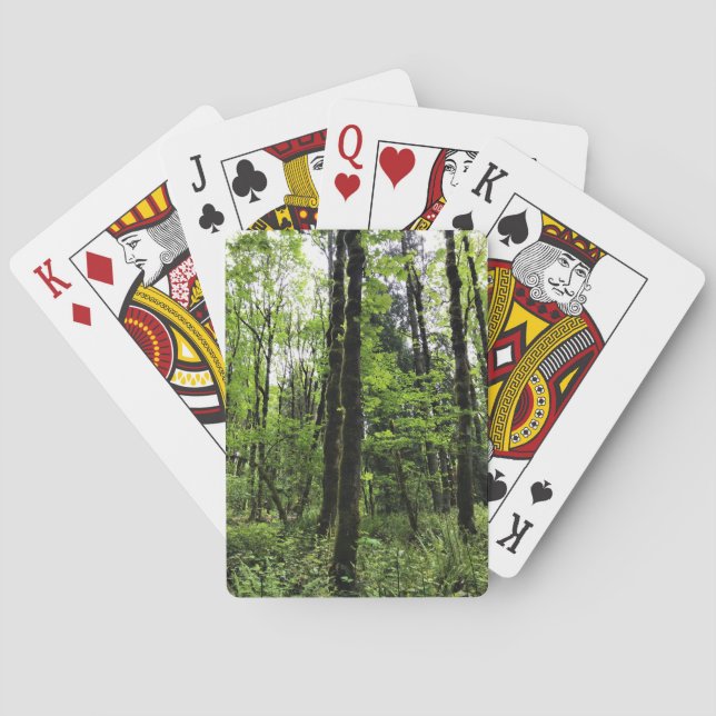 Elijah Bristow State Park, Dexter, Oregon Poker Cards (Back)