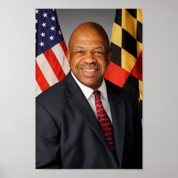 Elijah Cummings Poster by Amazing_Posters at Zazzle