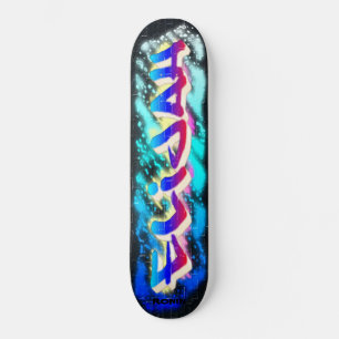 ELIJAH Customized Graffiti Skateboard