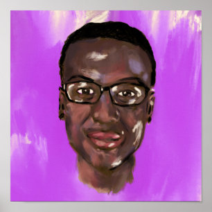 elijah mcclain painting poster