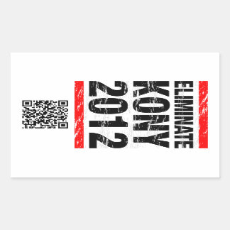 Eliminate Kony 2012 Sticker