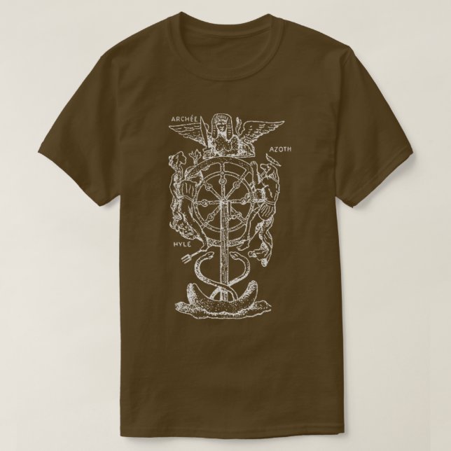 Eliphas Levi The 10th Key Of The Tarot Occultist D T-Shirt (Design Front)