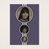 elipses purple memorial cards (Front)