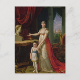 Elisa Bonaparte  Grand Duchess of Tuscany Postcard