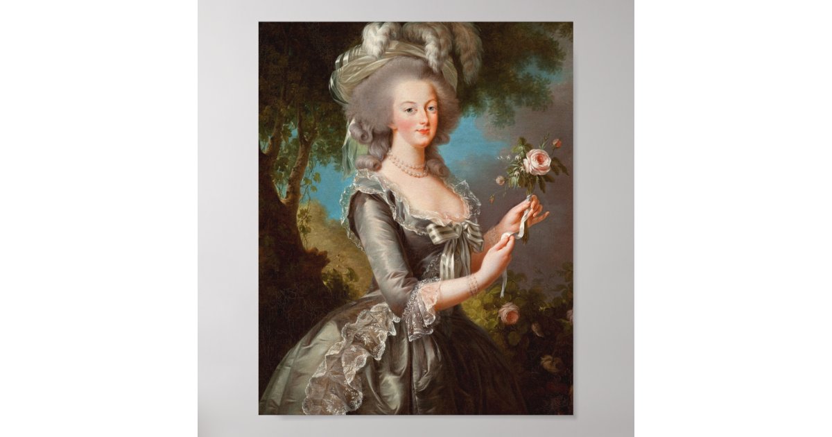 Marie Antoinette, Queen of France print by Elisabeth Louise Vigee