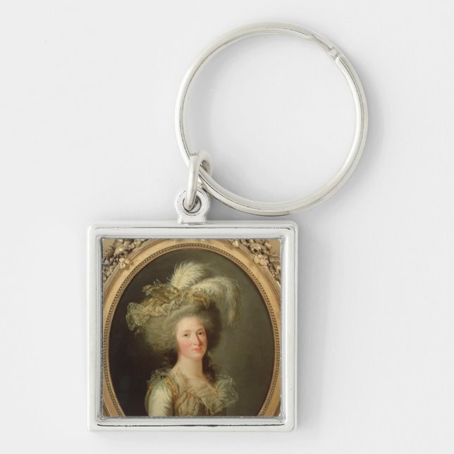 Elisabeth of France  called Madame Elisabeth Keychain (Front)