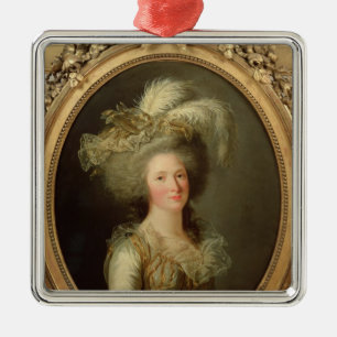 Elisabeth of France  called Madame Elisabeth Metal Ornament