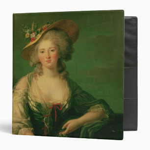 Elisabeth of France called Madame Elizabeth 3 Ring Binder