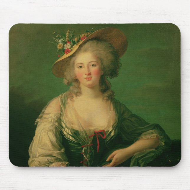 Elisabeth of France  called Madame Elizabeth Mouse Pad (Front)