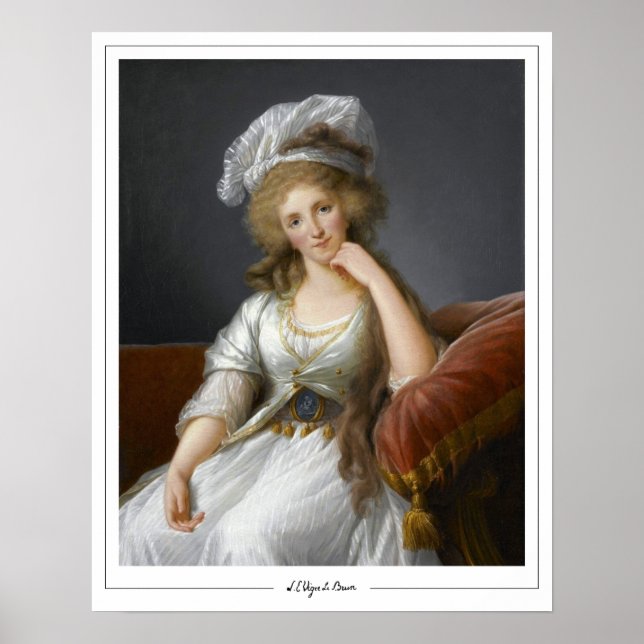 Élisabeth Vigée Le Brun Zedign Art Poster #282 (Front)