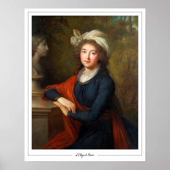 Élisabeth Vigée Le Brun Zedign Art Poster #54 (Front)