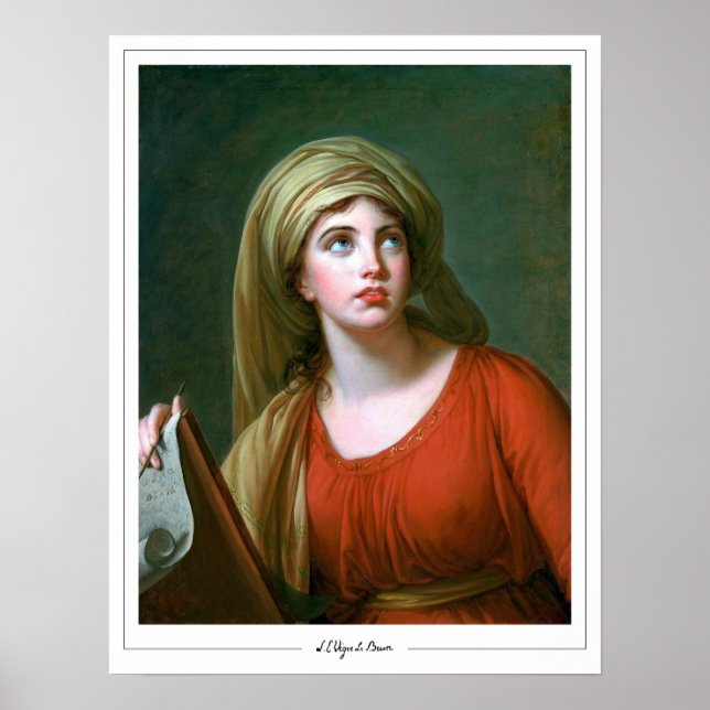 Élisabeth Vigée Le Brun Zedign Art Poster #83 (Front)