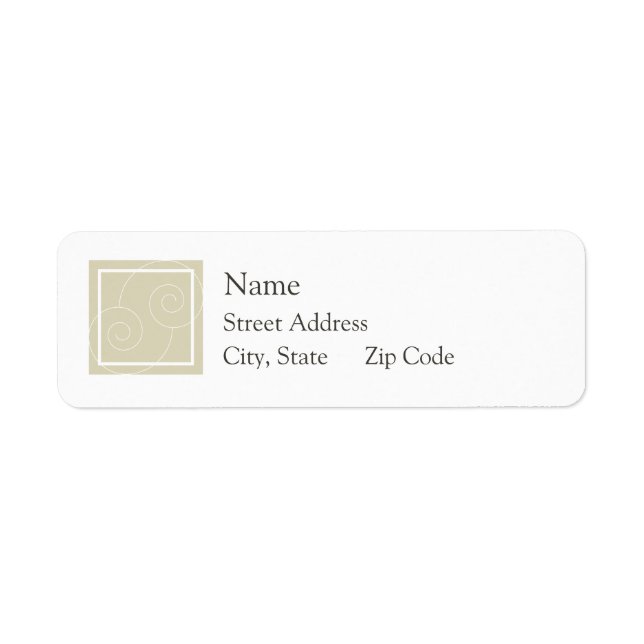 Elise - Tan Label (Front)
