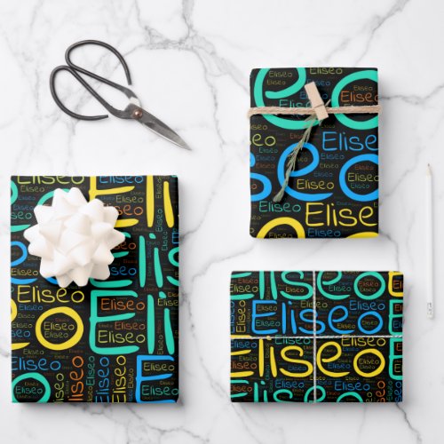 Eliseo Wrapping Paper Sheets