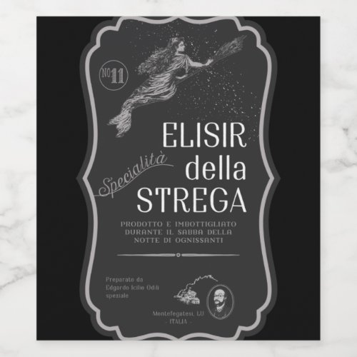 Elisir della Strega Wine Labels