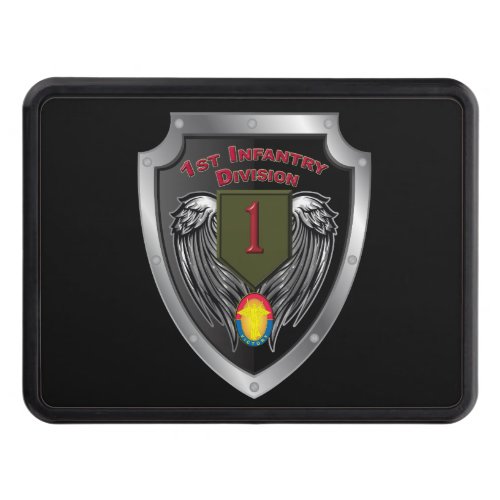 Elite 1st Infantry Division Big Red One Hitch Cover