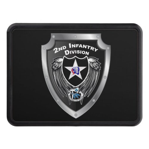 Elite 2nd Infantry Division Indianhead Division  Hitch Cover