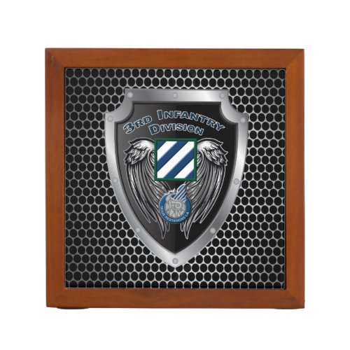 Elite 3rd Infantry Division Rock of the Marne Desk Organizer