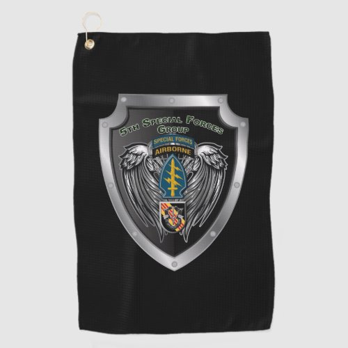 Elite 5th Special Forces Group Airborne Golf Towel