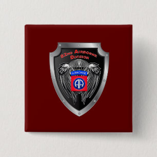 Elite 82nd Airborne Division Button