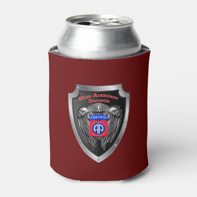 Elite 82nd Airborne Division Can Cooler (Can Front)