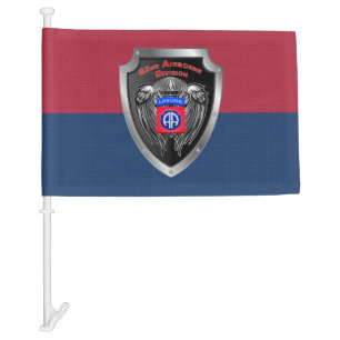Elite 82nd Airborne Division Car Flag