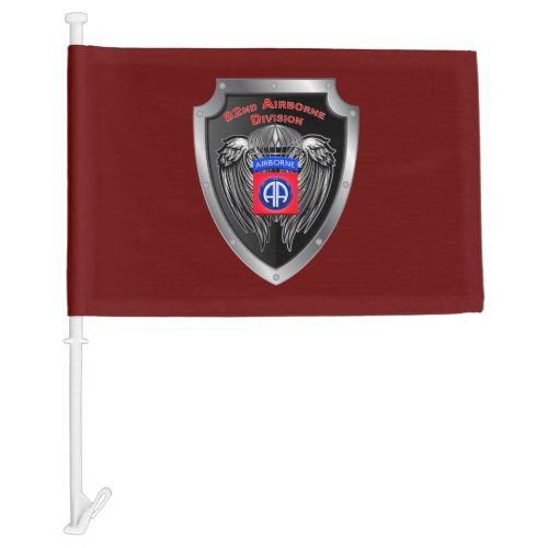 Elite 82nd Airborne Division Car Flag