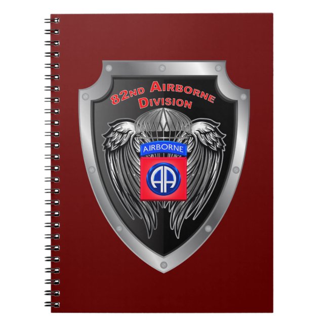 Elite 82nd Airborne Division Notebook (Front)