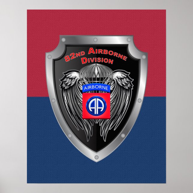 Elite 82nd Airborne Division Poster (Front)
