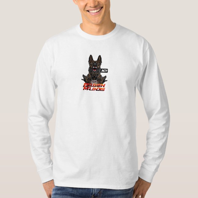 ELITE Belgian Malinois Extreme Dog Trained 3 T-Shirt (Front)