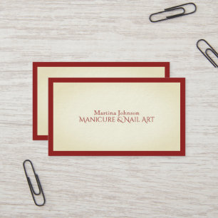 Elite classy frame stylish look business card