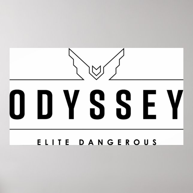 Elite Dangerous Odyssey Poster (Front)