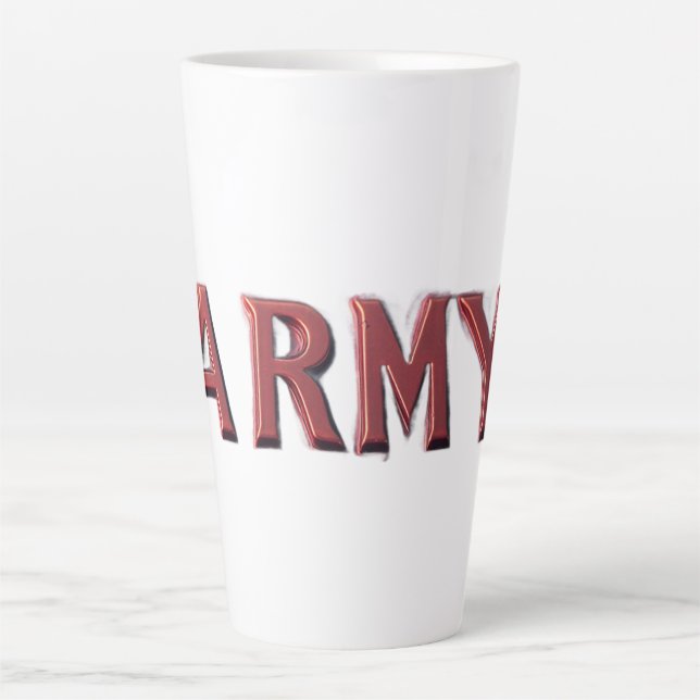 Elite Frontline Force Latte Mug (Front)