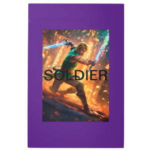 Elite Gift : Metal Wall Art - 24"x36" Masterpiece