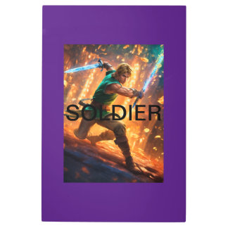 Elite Gift : Metal Wall Art - 24"x36" Masterpiece