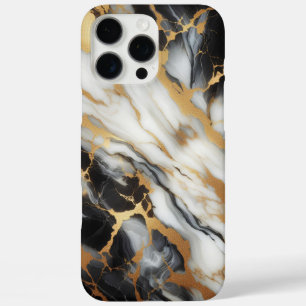 ELITE GOLDEN MARBLE DESIGN /TRENDY IPHONE 16 PRO MAX CASE