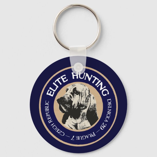 Elite Hunting Hostel Keychain (Front)