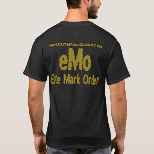 Elite Mark Order Mens T_Shirt Black