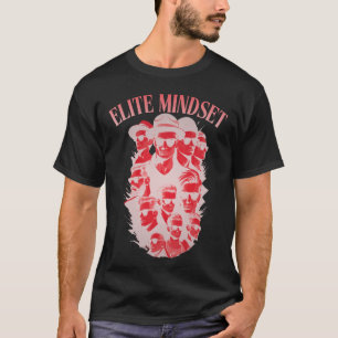 Elite Mindset Luxury Premium Men’s Black Graphic T T-Shirt