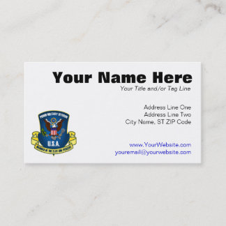 Elite One Percent (Blue) Business Card