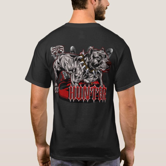 Elite Pitbull Hunter T-Shirt (Back)